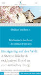 Mobile Screenshot of burg-wernberg.de
